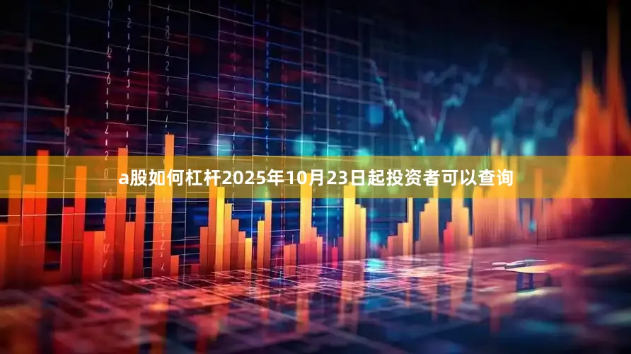 a股如何杠杆2025年10月23日起投资者可以查询